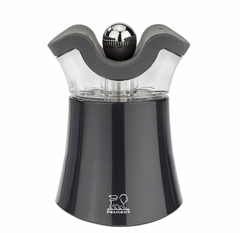 Мельница для перца и солонка 2-в-1 Pep's Peugeot, 8 см. серый, акрил