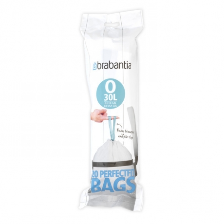 Мешки для мусора PerfectFit, размер O (30 л), рулон, 20 шт. Brabantia