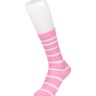 Носки женские Line ASW-0003  35-39 роз-бел (Artsocks)