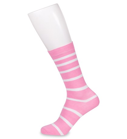 Носки женские Line ASW-0003 35-39 роз-бел (Artsocks)
