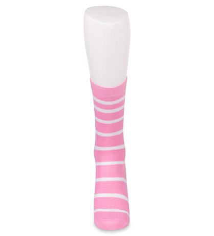 Носки женские Line ASW-0003 35-39 роз-бел (Artsocks)