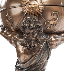 WS-157 Статуэтка-шкатулка "Атлас"