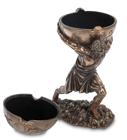 WS-157 Статуэтка-шкатулка "Атлас"