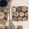 Набор 6 подставок "CORK", 22.8x30 см. CREATIVE TOPS