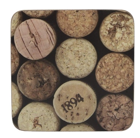 Набор 6 подставок "CORK", 22.8x30 см. CREATIVE TOPS