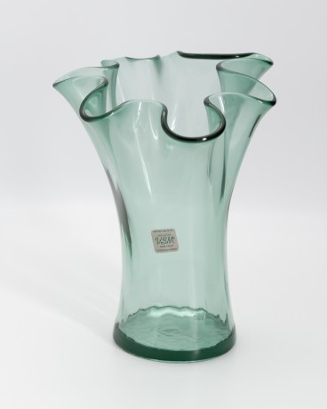 Ваза Artesania, зелёная, 23 см. SAN MIGUEL