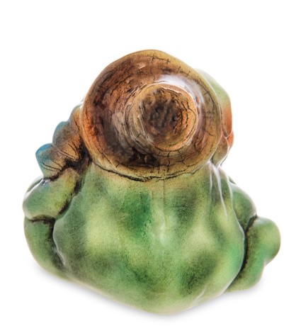 АБ-151 Фигурка керамическая "Лягушка в шляпке"