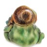 АБ-151 Фигурка керамическая "Лягушка в шляпке"