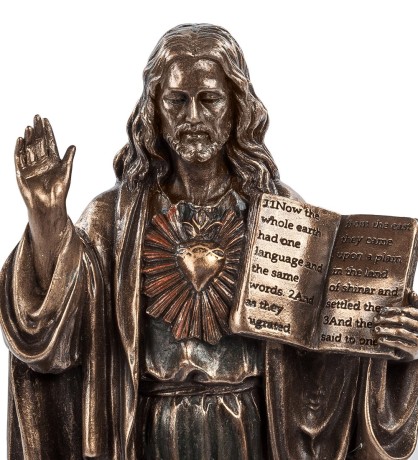 WS-419 Статуэтка "Иисус с Ветхим Заветом"