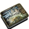 ШК-19/ 7-B Шкатулка в технике декупаж "Русский север" (10х8х3,5)