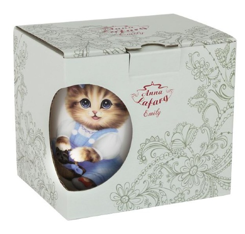 Кружка Фея с собачкой, 350 мл. Emily