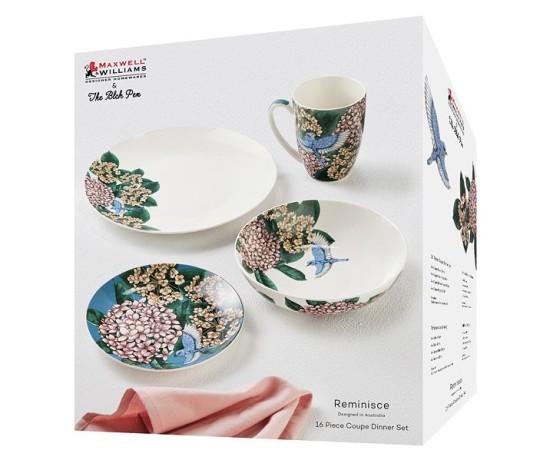 Обеденный набор Воспоминание, 4 персоны, 16 предметов, Maxwell & Williams