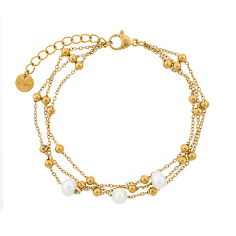 Браслет PERLE CB03169-1 BW/G Fiore Luna