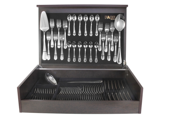 Набор столовых приборов Santorini, 12 персон, 75 предметов Face