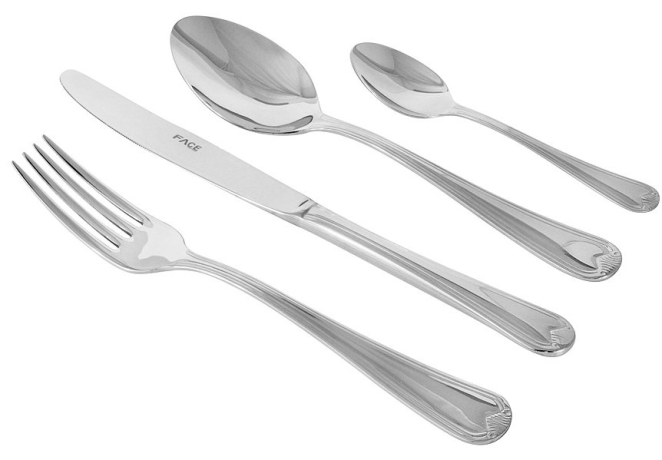 Набор столовых приборов Santorini, 12 персон, 75 предметов Face