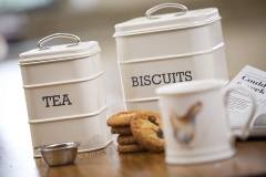 Ёмкость для хранения чая, 10,5x11x18 см. Living Nostalgia creamy Kitchen Craft