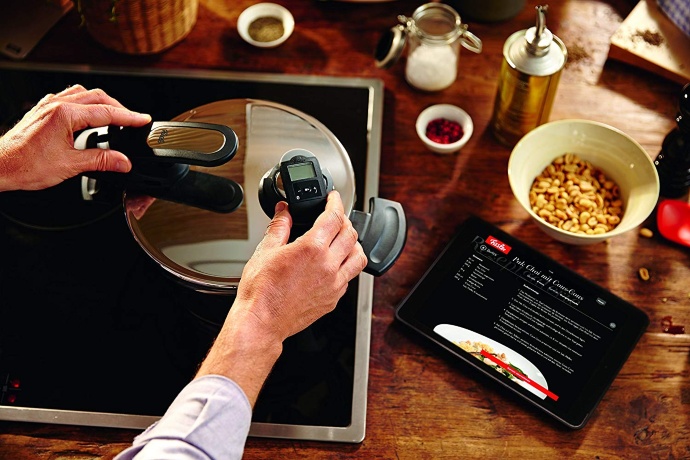 Скороварка Vitavit Edition Design, 4,5 л. 22 см. с таймером vitacontrol Fissler