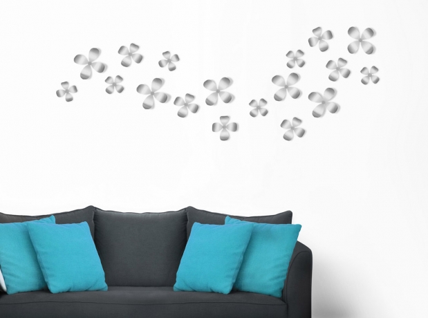 Декор для стен Wallflower, 9 никель, Umbra