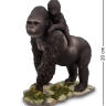WS-714 Статуэтка "Горилла с детенышем"