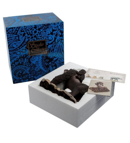 WS-714 Статуэтка "Горилла с детенышем"