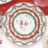 Тарелка закусочная, 19 см, фарфор P, белая, Щелкунчик и фея, Magie de Noel, Easy Life