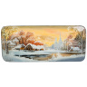 ШК-10/ 42 Шкатулка "Зимний закат" исп. Котова А.