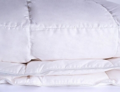 Одеяло теплое, из элитного гусиного пуха, кассетное "Воздушный вальс", 150х200 см. Natures