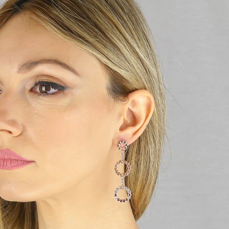 Серьги XOR608RS BW/S/RG Boccadamo