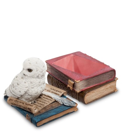 WS-720 Шкатулка "Сова на книгах"
