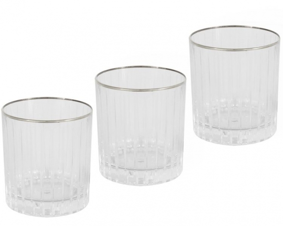 Набор стопок для водки Пиза серебро, 0,06 л. 6 шт. Same