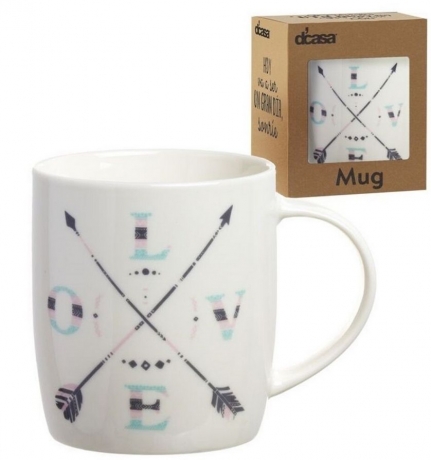 Кружка Love, 350 мл. D'casa