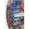 Часы настенные Piccadilly Circus, коллекция "Площадь Пикадилли", Полипропилен, Стекло, Мультиколор