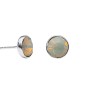 Пусеты Light Grey Opal SWE297 LGO S Fiore Luna
