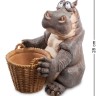 GG-5326-LB Фигура-кашпо "Удивлённый Бегемот" (Sealmark)