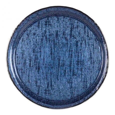 Поднос, 35 см. синий, Infinity Argenesi