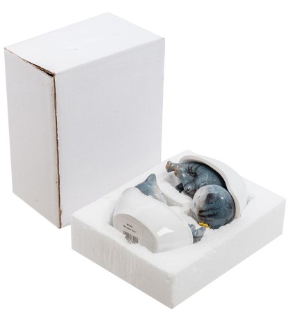 MN- 04 Комплект фигурок 2 шт. "Кот в ванной"