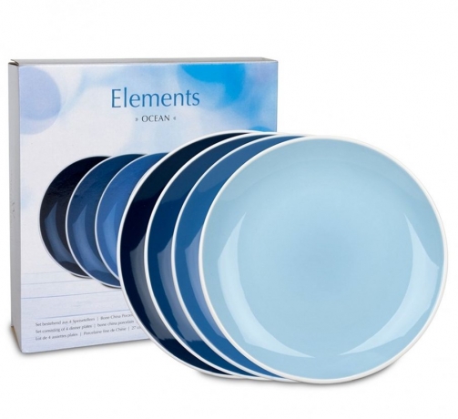 Набор 4-х больших тарелок "Океан" Waechtersbach