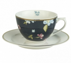 Кофейная пара капучино, 260 мл. Cobblestone Pinstripe Laura Ashley