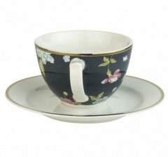 Кофейная пара капучино, 260 мл. Cobblestone Pinstripe Laura Ashley