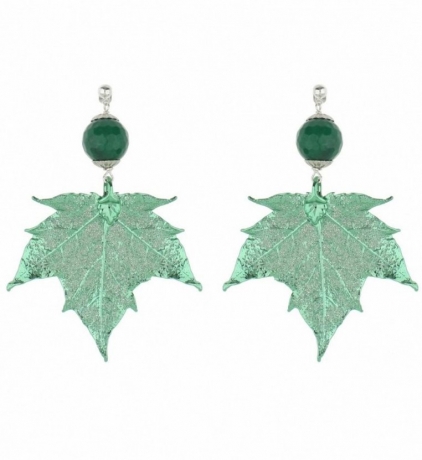 Серьги Канадский Клён OR923-S G Ester Bijoux