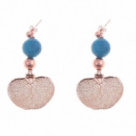 Серьги Кипарис OR1022/93-RG/BL BR Ester Bijoux