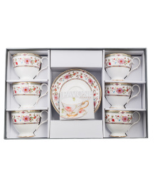 JK-215 Чайный набор на 6 перс. &quot;Милано-Мариттима&quot; (Milano Marittima Pavone)