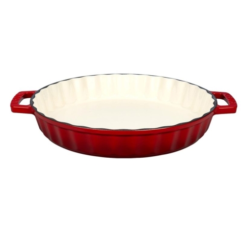 Прямоугольное блюдо, 26х40 см. красного цвета Lava