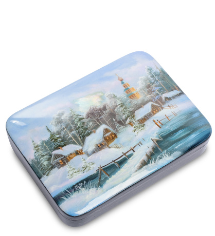 ШК-10/ 44 Шкатулка "Зима" исп. Котова А.