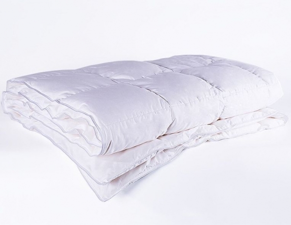 Одеяло теплое, из элитного гусиного пуха, кассетное "Воздушный вальс", 200х220 см. Natures