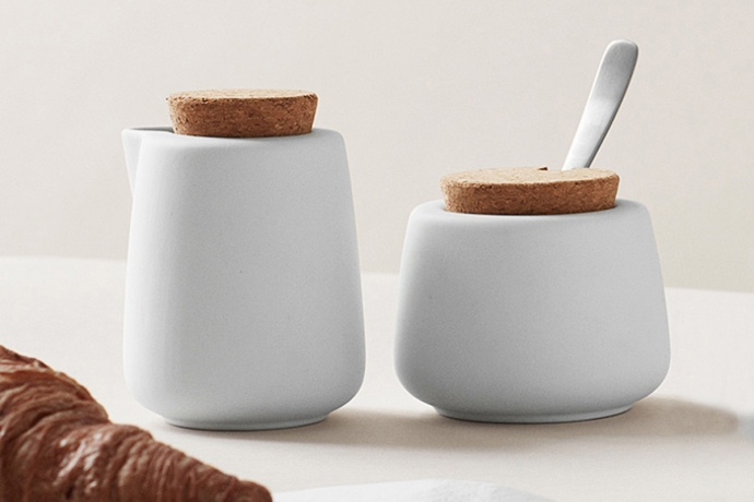 Набор: сахарница и молочник Nicola™, белый Viva Scandinavia