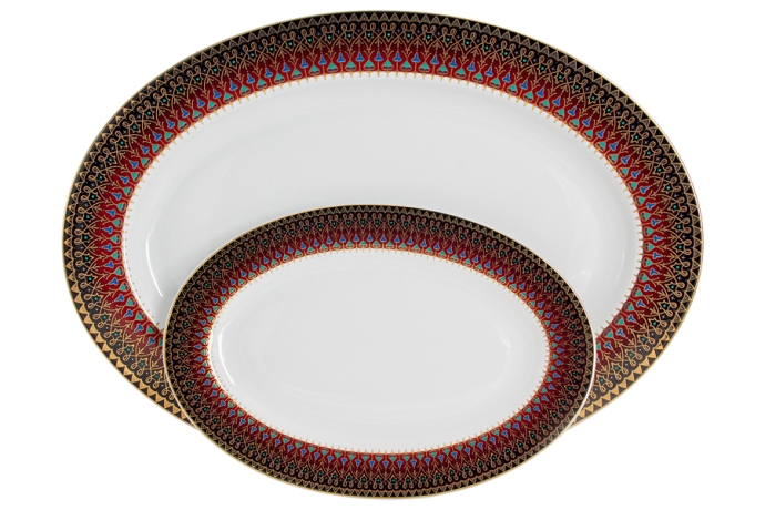 Обеденный сервиз Бухара, 6 персон, 27 предметов, Midori
