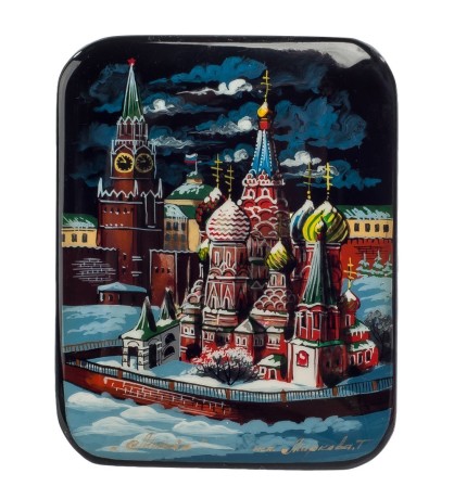 ШК-55/ 15-A Шкатулка "Москва" Маркова Т.