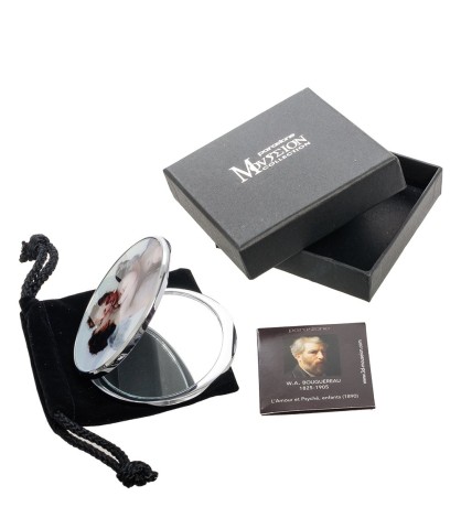 pr-M06BO Зеркальце "Амур и Психея Дети" В.А.Бугро (Museum.Parastone)