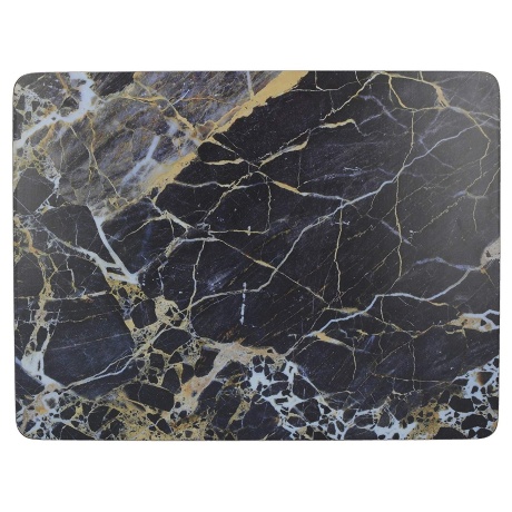 Набор 6 подставок "NAVY MARBLE", 22.8x30 см. CREATIVE TOPS
